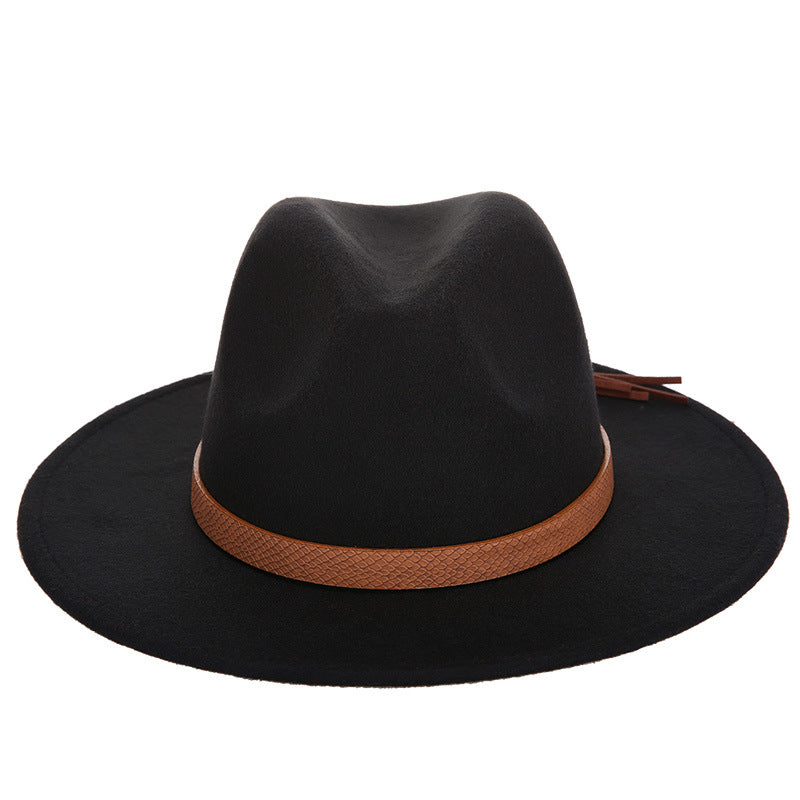 Chapéu Jazz de Lã Feminino