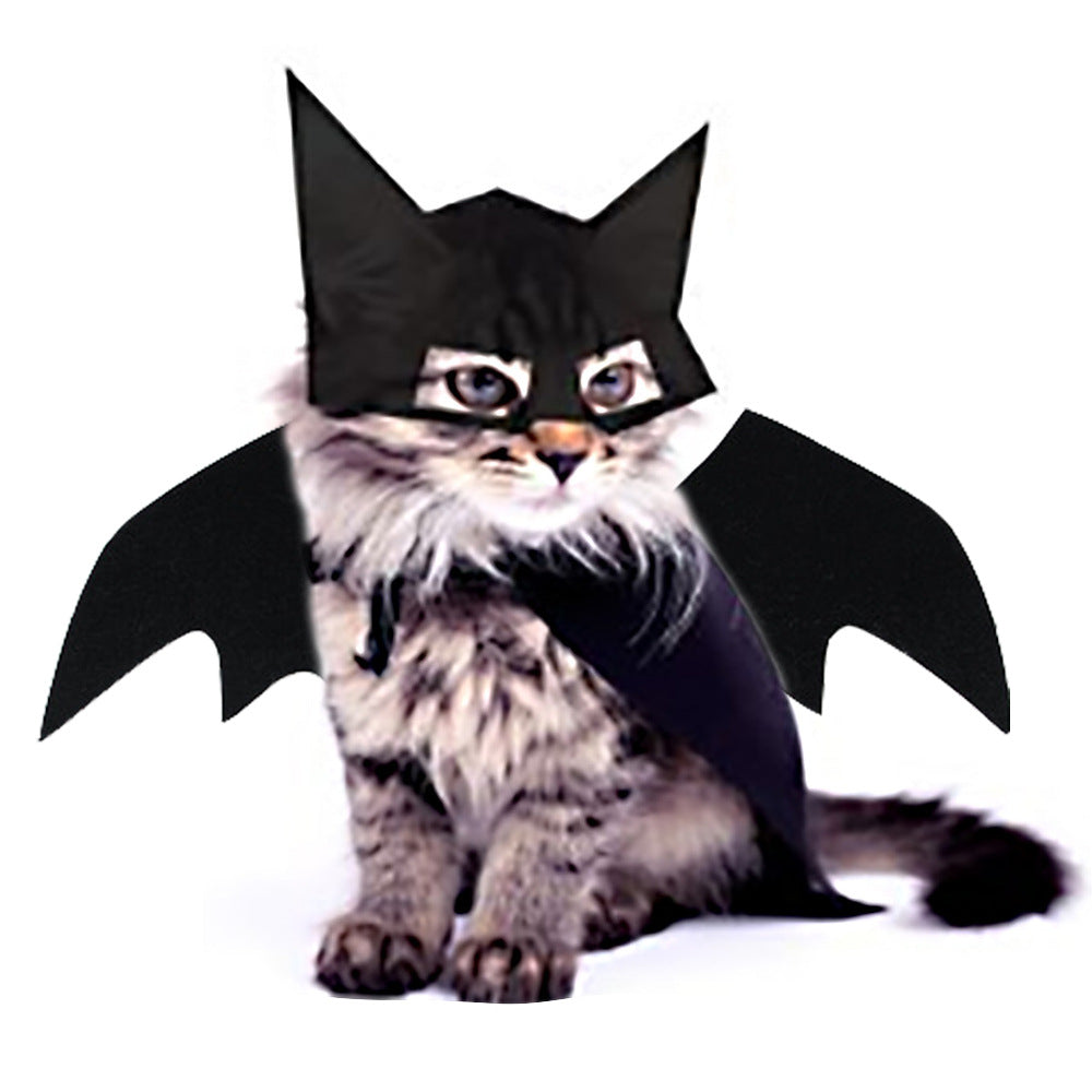 Máscara de Halloween para Pets - Asas de Morcego e Corselete