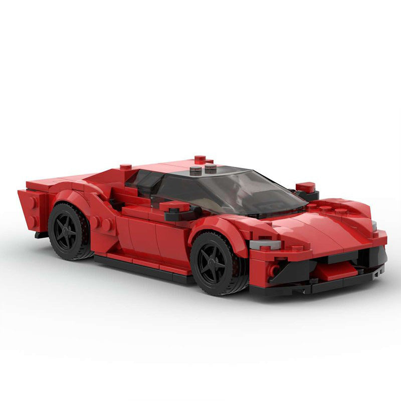 Modelo de Carro de Montar Compatível, Quebra-cabeça Criativo, Brinquedo
