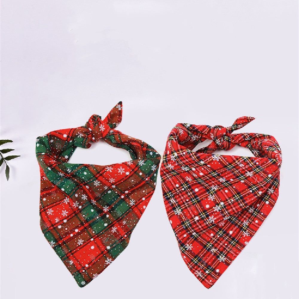 Bandana Triangular de Natal Criativa para Pets