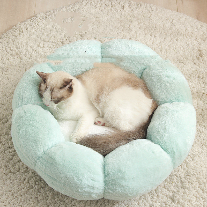 Caminha Macia em Formato de Flor para Cães e Gatos
