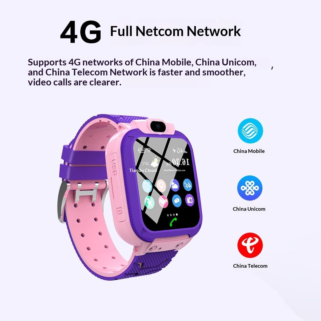 Relógio Telefone Infantil 4G com Android e Download de Aplicativos