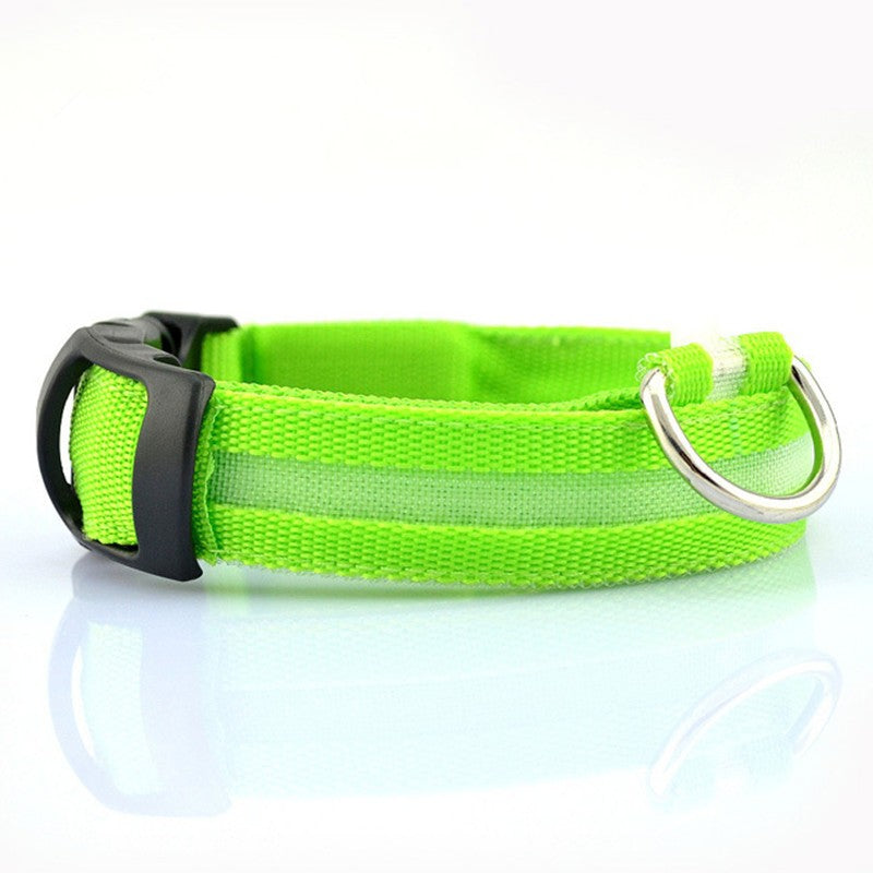 Coleira LED de Segurança para Pets
