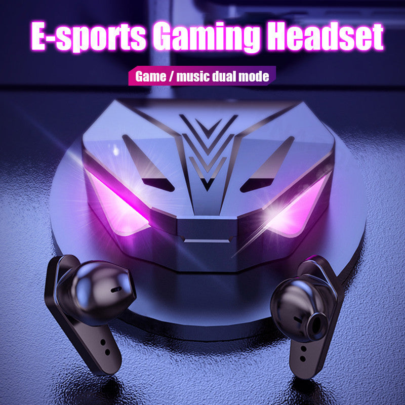 Headset Gamer Bluetooth Sem Atraso com Microfone