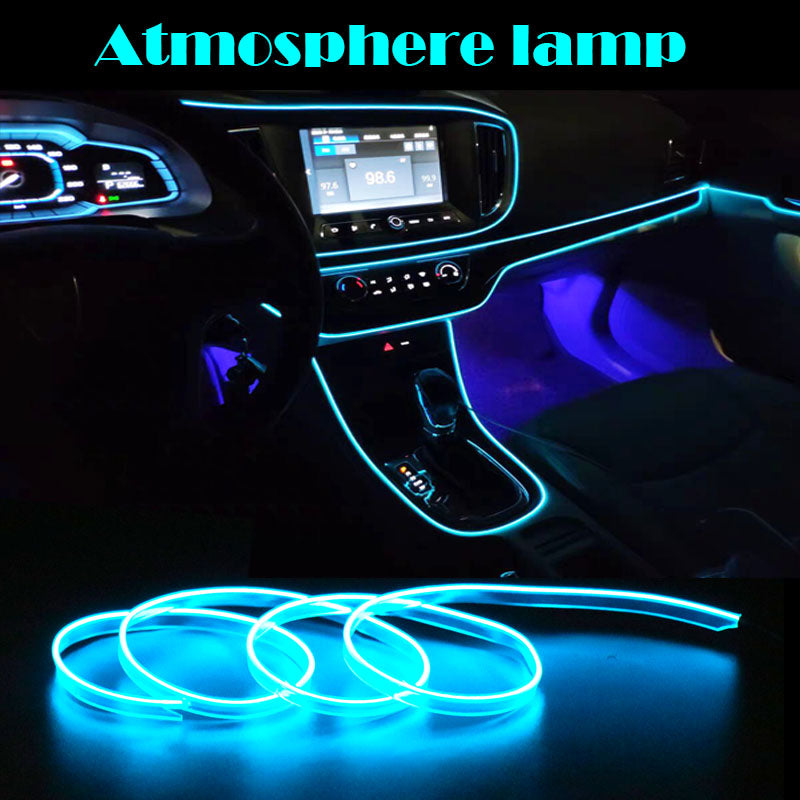 Fita de LED Automotiva Neon USB 12V à Prova d'Água