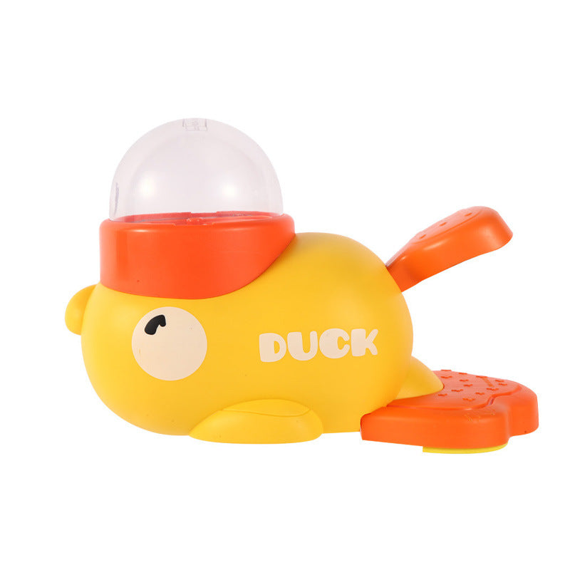 Comedouro Interativo Quebra-cabeça em Formato de Pato para Cães