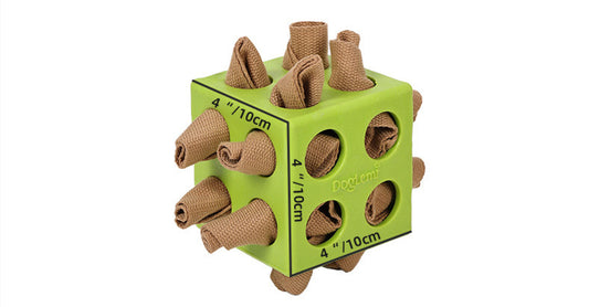 Cubo Educativo e Resistente para Roer para Cães