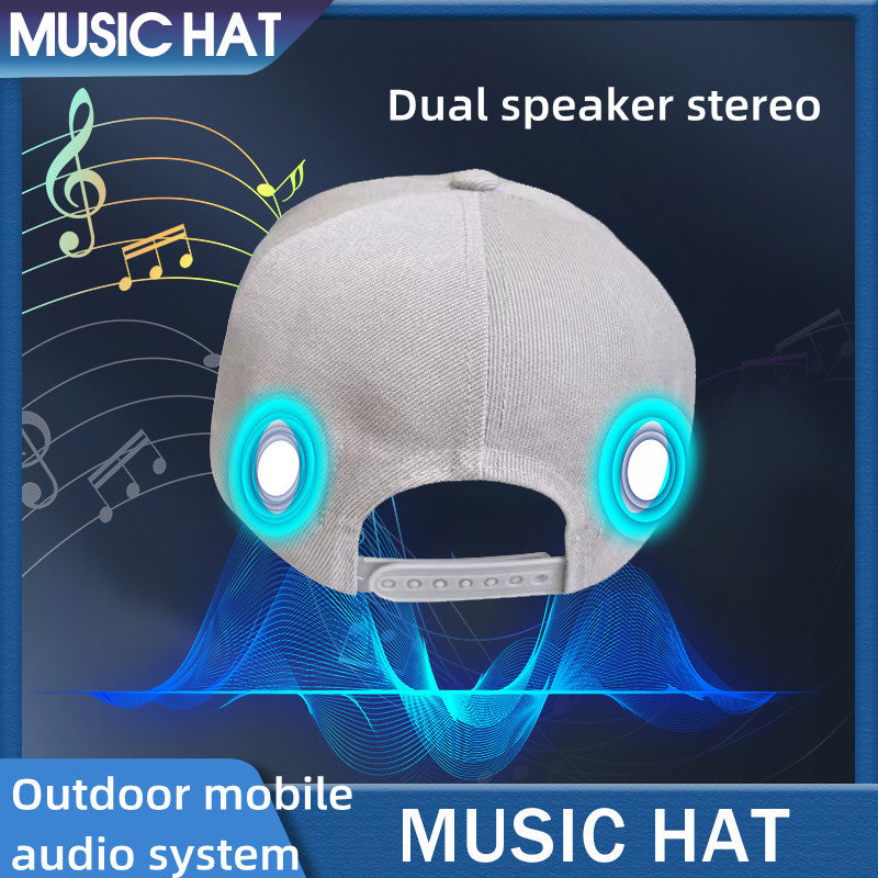 Boné com Fone Bluetooth para Música - Esportes