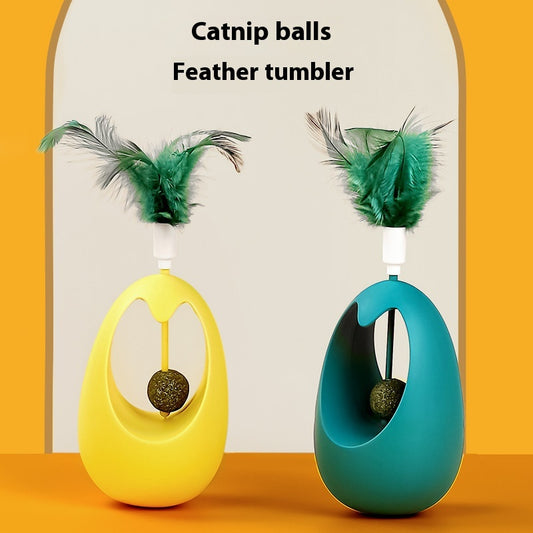 Bola de Catnip Giratória para Gatos - Dentição