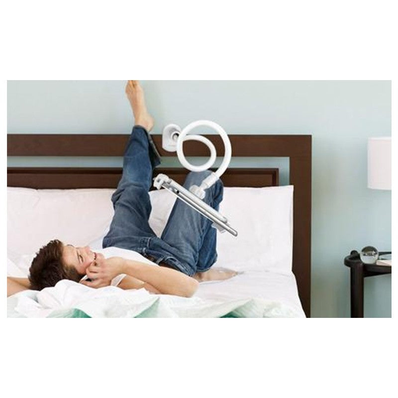 Suporte Giratório 360° de Base em Espiral para Celular e Tablet