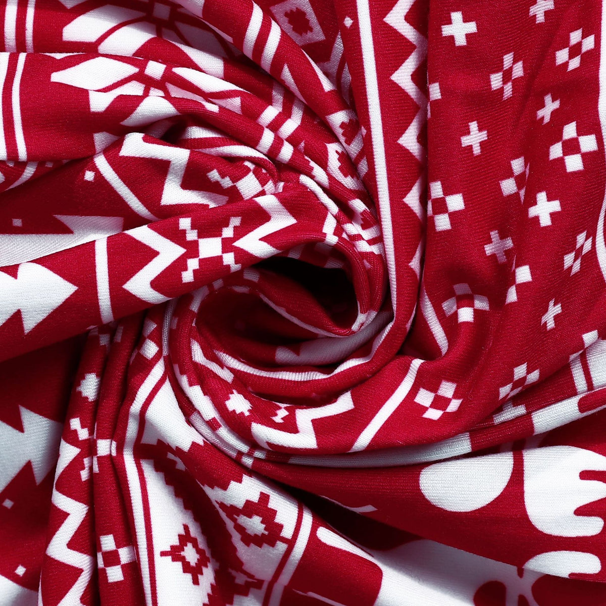 Roupa de Natal Estampada Combinando Pais e Filhos