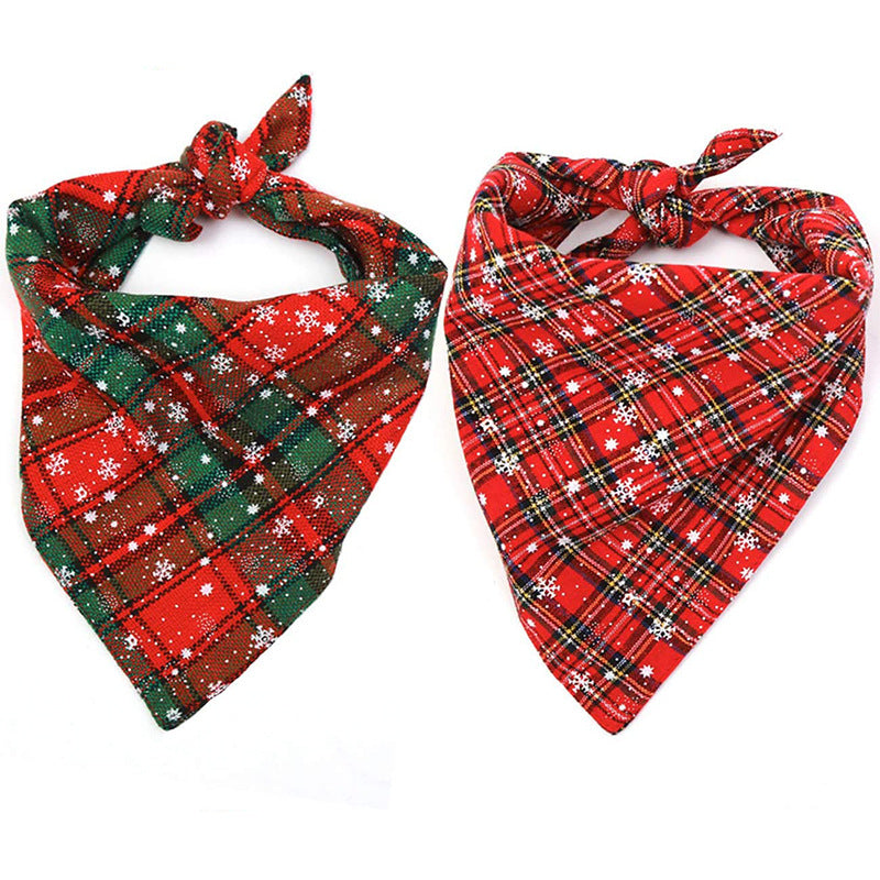Bandana Triangular de Natal Criativa para Pets