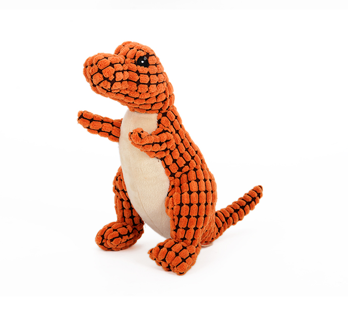 Brinquedo de Pelúcia em Formato de Dinossauro Interativo para Cães Grandes