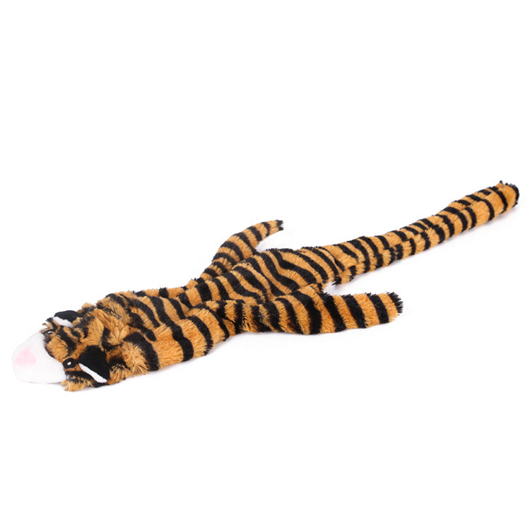 Brinquedo de Pelúcia com Apito em Formato de Animal para Pets