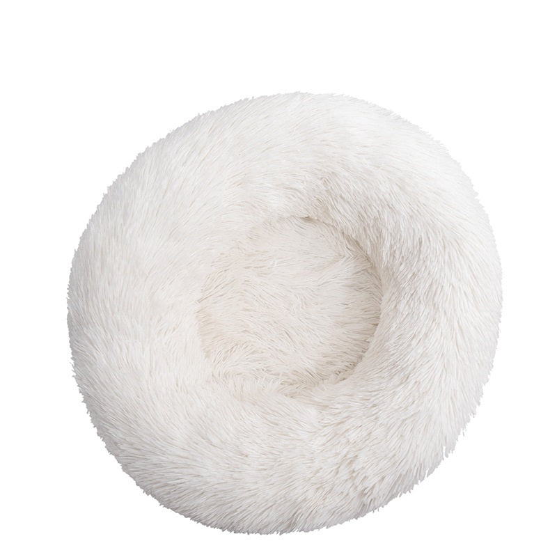 Caminha Redonda de Algodão Quentinha para Cães - Inverno