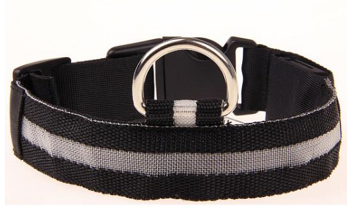 Coleira LED de Segurança para Pets