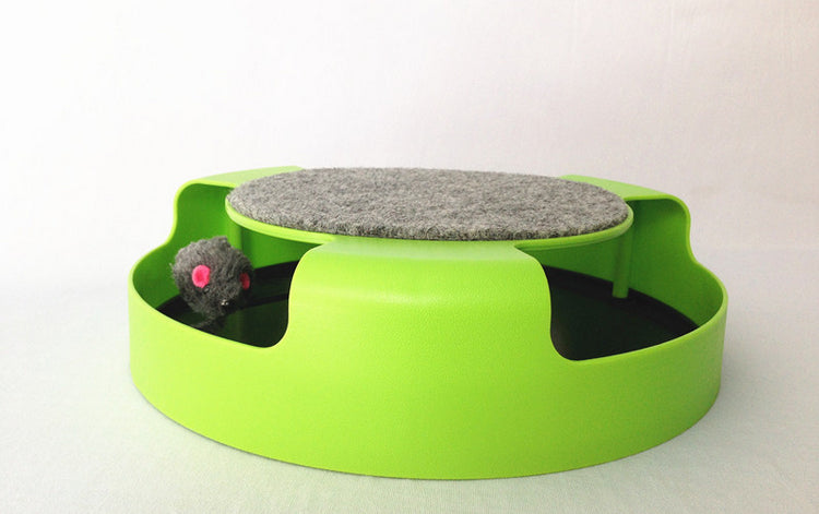 Brinquedo Giratório de Rato sem Sombra para Gatos