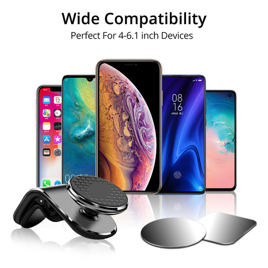 Suporte Magnético de Celular para Saída de Ar do Carro