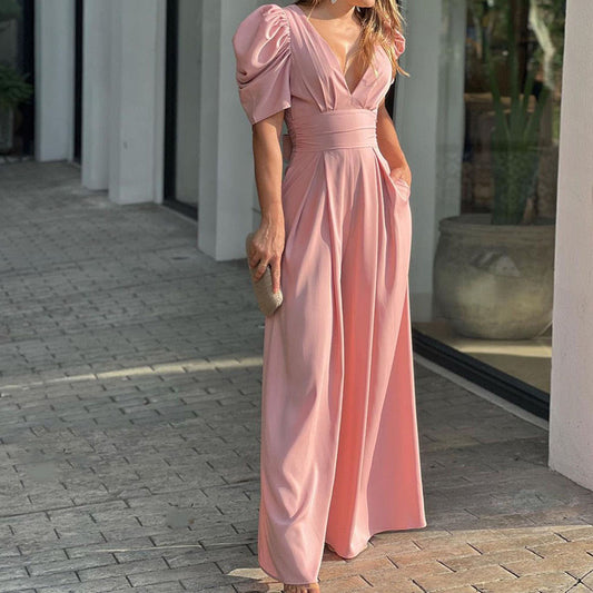 Macacão Pantalona Elegante Plus Size
