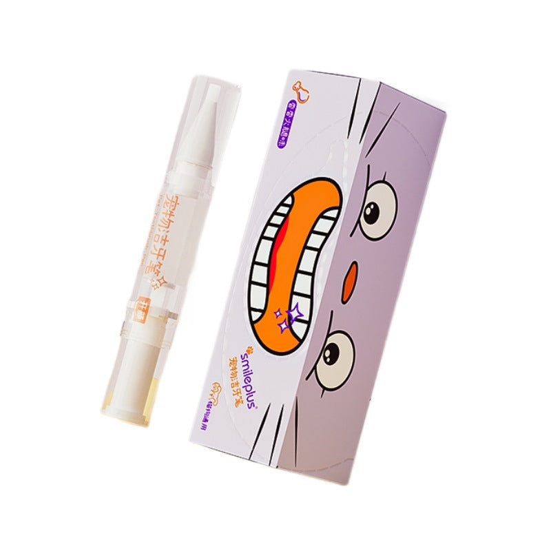 Caneta Escova de Dentes para Limpeza Dental de Cães e Gatos