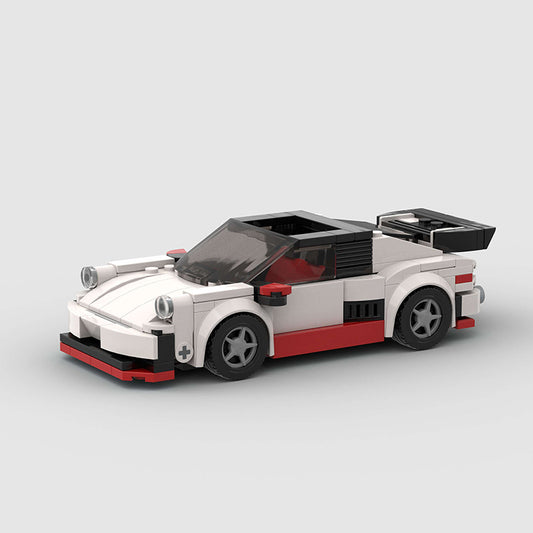 Quebra-cabeça de Blocos de Montar Pequenos Estilo Carro Esportivo MOC, Brinquedo Infantil