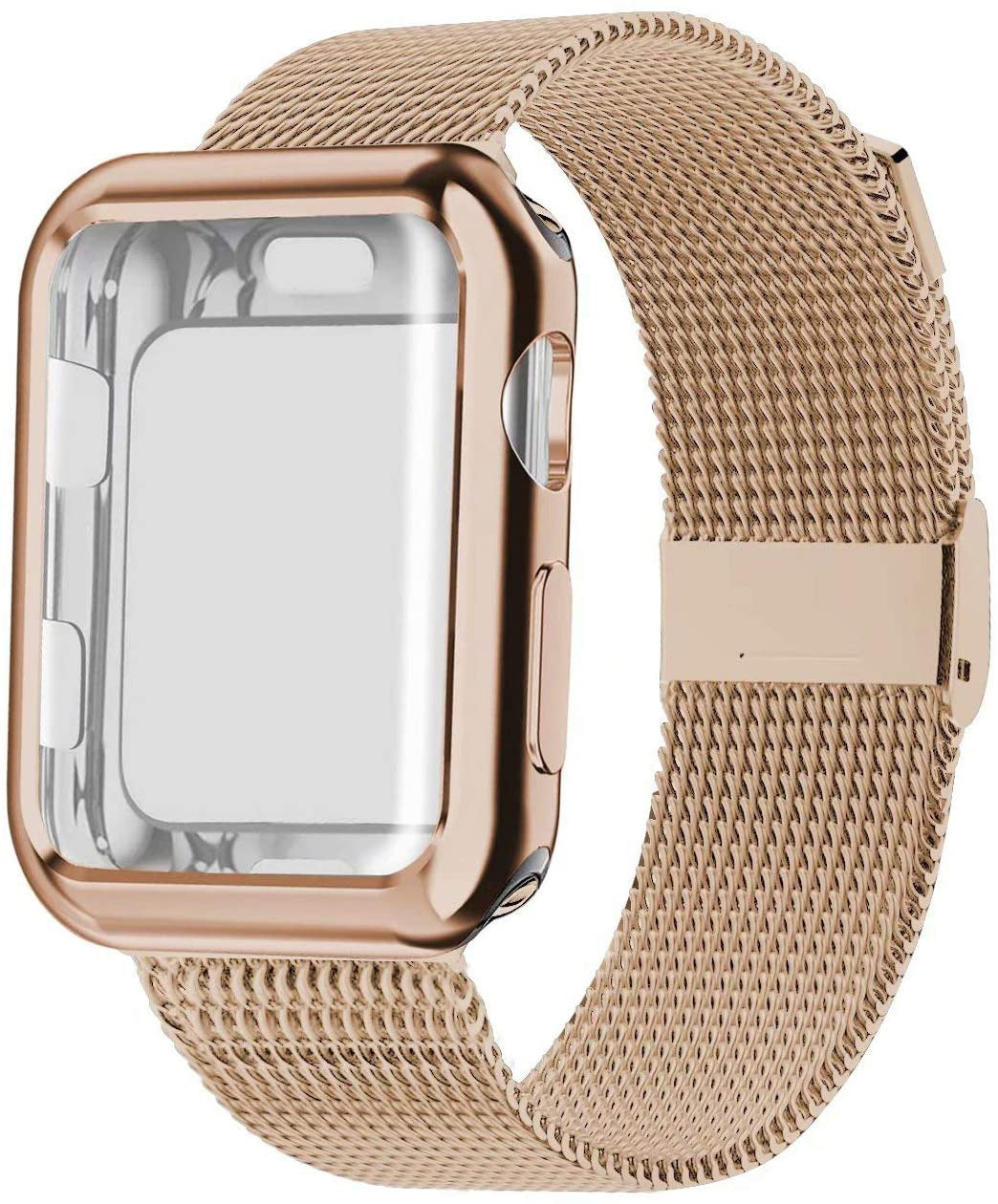Pulseira Magnética Milanesa de Metal para Apple Watch