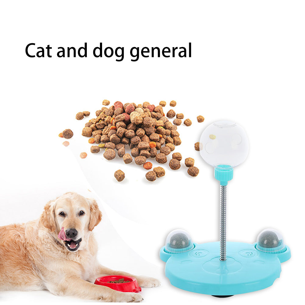 Brinquedo Alimentador Interativo para Gatos - Bolinha Dispensadora de Petiscos