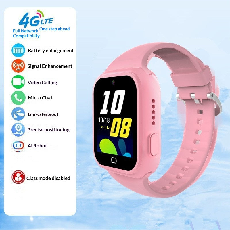 Relógio Telefone Infantil 4G com Android e Download de Aplicativos