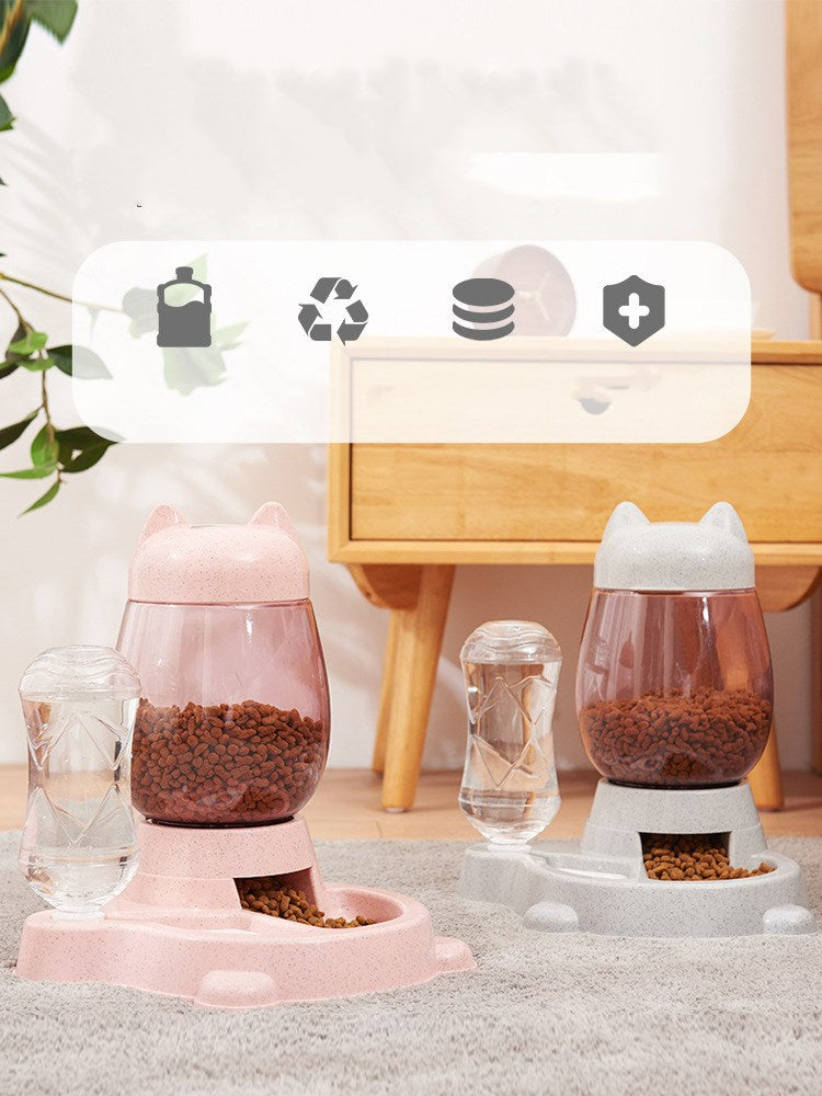 Alimentador Automático 2 em 1 para Pets