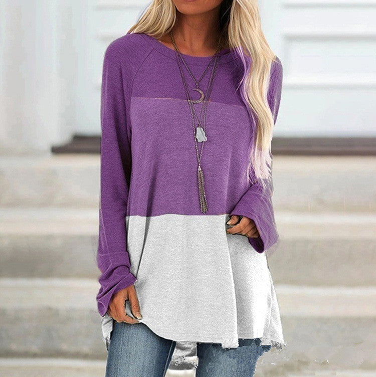 Camiseta Longa Solta Casual