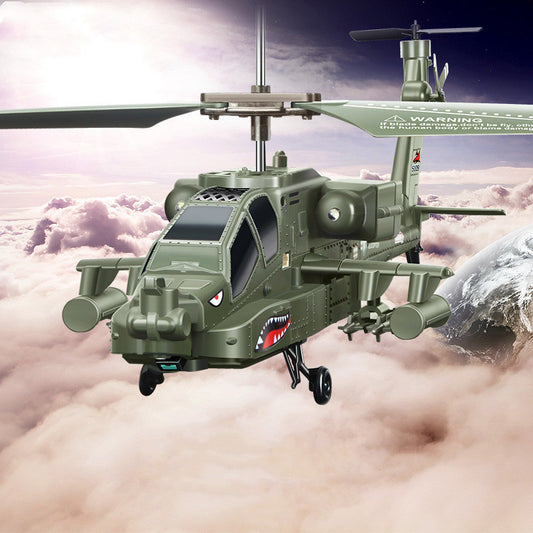 Helicóptero Apache de Controle Remoto Anti-queda