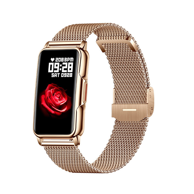 Pulseira Inteligente Esportiva com Tela de 1,47" e Relógio Bluetooth