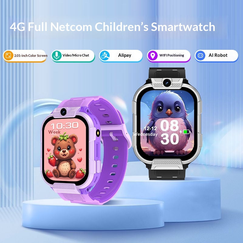 Relógio Telefone Infantil 4G com Android e Download de Aplicativos