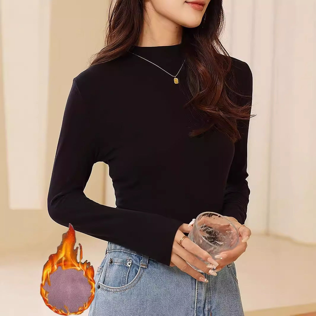 Roupa Térmica de Gola Alta Feminina