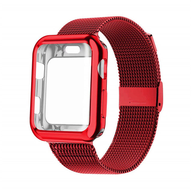 Pulseira Magnética Milanesa de Metal para Apple Watch