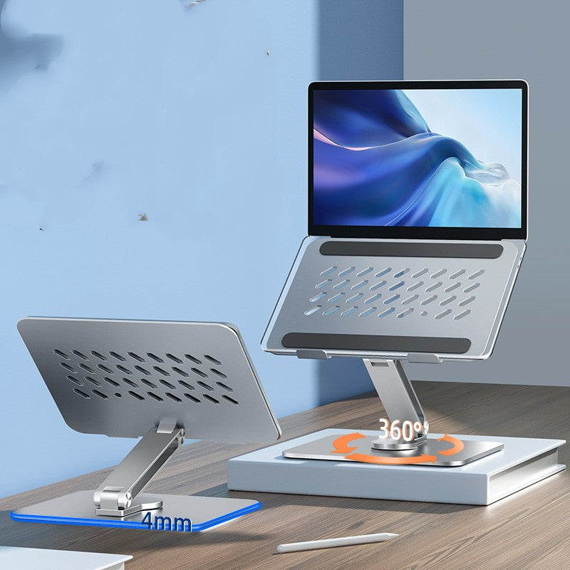 Suporte para Notebook de Mesa com Giro de 360° e Maior Altura