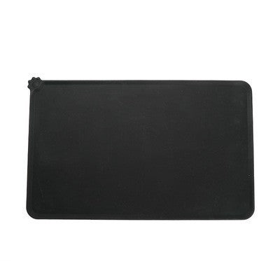 Tapete Individual de Silicone Plus Size Formato Patinha para Tigelas de Pets