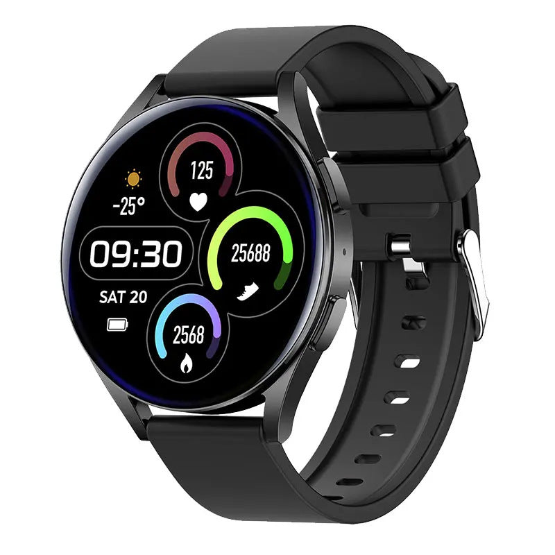 Relógio Inteligente Esportivo Feminino com Bluetooth, Frequência Cardíaca e Chamadas