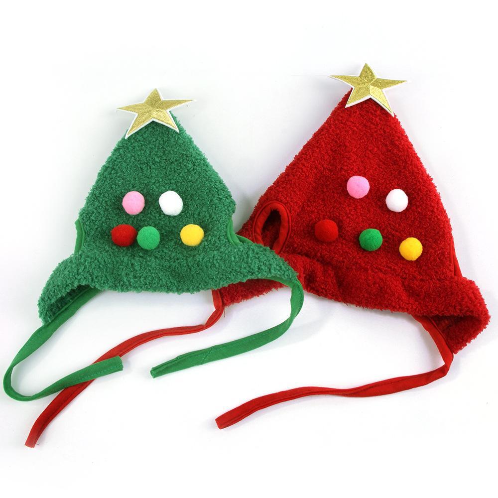 Chapéu de Árvore de Natal para Pets
