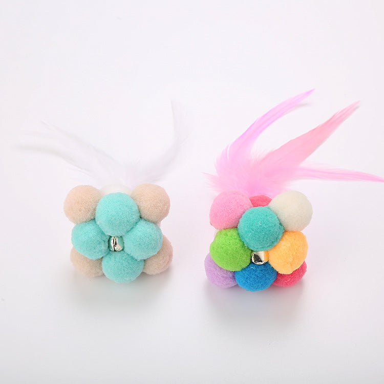 Brinquedo de Penas para Gatos