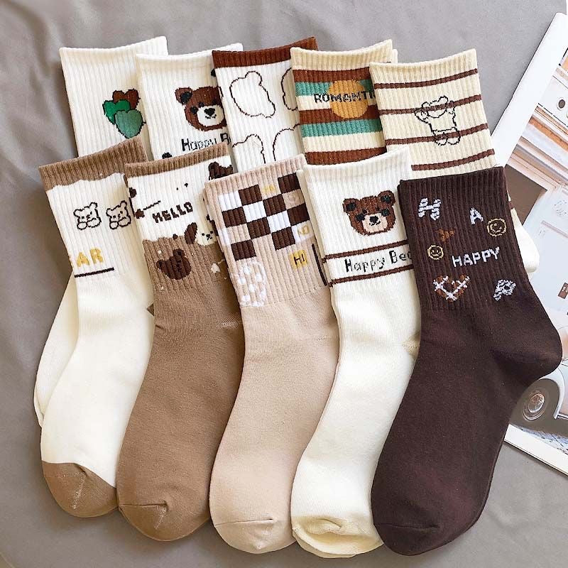 Meias Longas Femininas Absorventes e Fofas