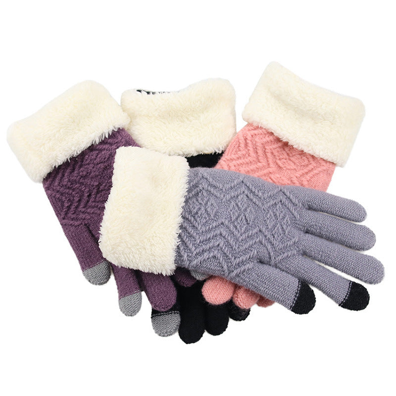 Luvas de Tricô para Inverno