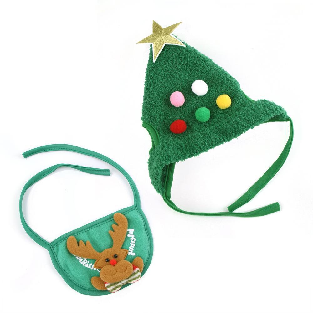 Chapéu de Árvore de Natal para Pets