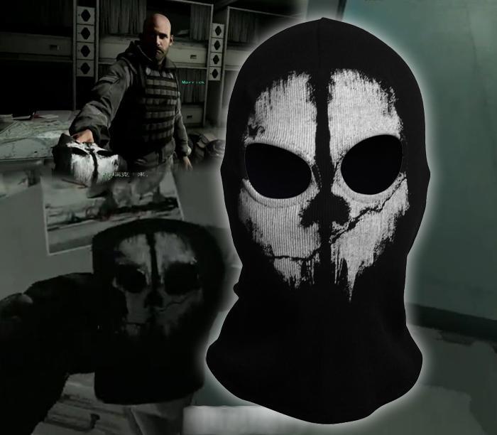 Capuz de Caveira de Halloween