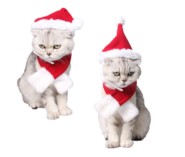 Tiara de Natal com Chifres de Rena para Cães e Gatos