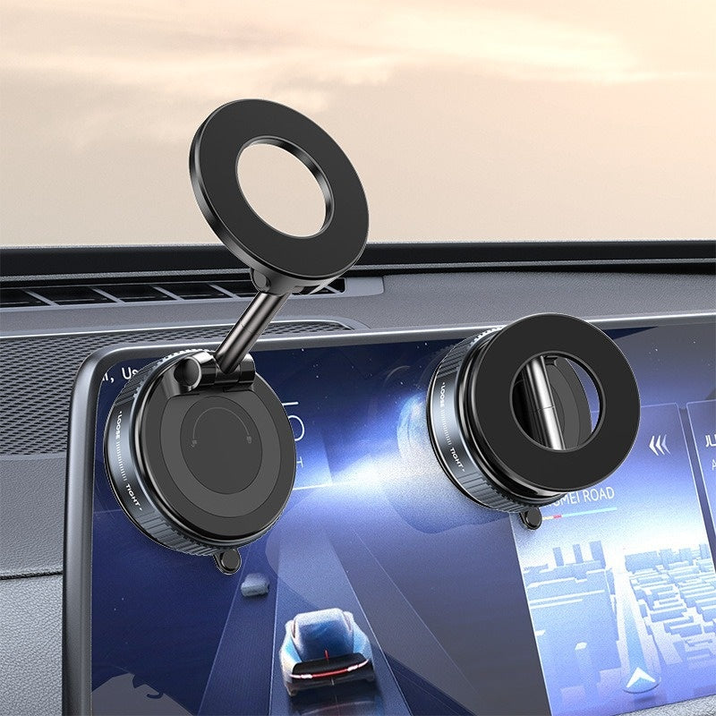 Suporte Magnético de Celular para Navegação no Carro com Ventosa a Vácuo
