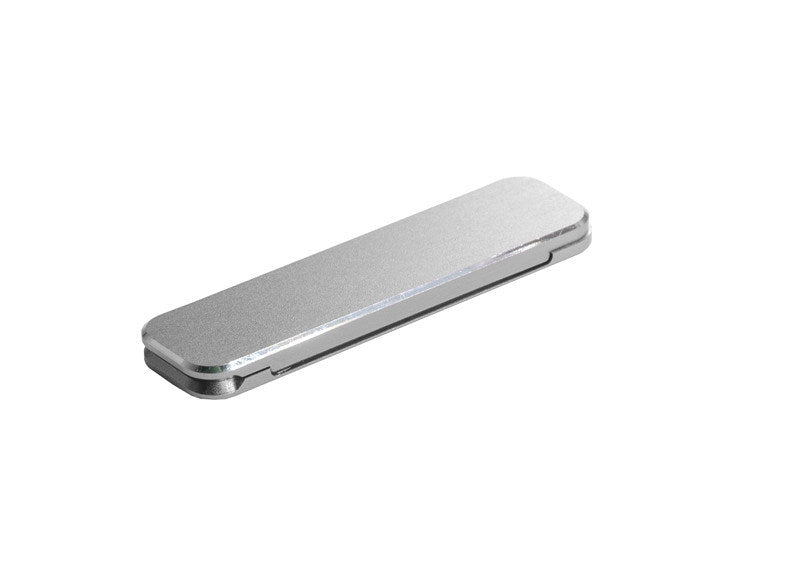 Mini Suporte Universal Dobrável de Metal para Celular, Liga de Alumínio, Invisível e Portátil, para Mesa