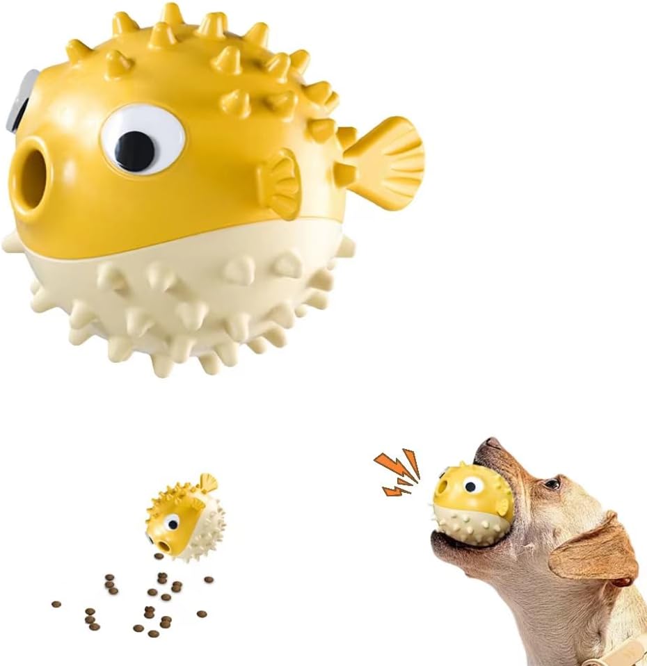 Brinquedo Interativo Dispensador de Petiscos para Cães Médios e Grandes