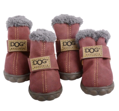 Botas de Neve Grossas e Quentinhas para Cães - Outono e Inverno