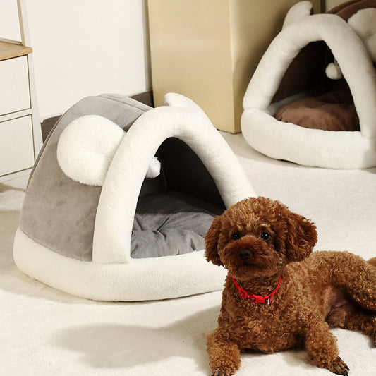 Cabana Térmica Aconchegante para Gatos e Cães Pequenos